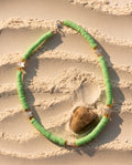 Mint Palm Star Necklace