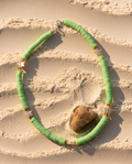 Mint Palm Star Necklace