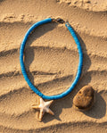 Ocean Blue Heishi & Starfish Necklace