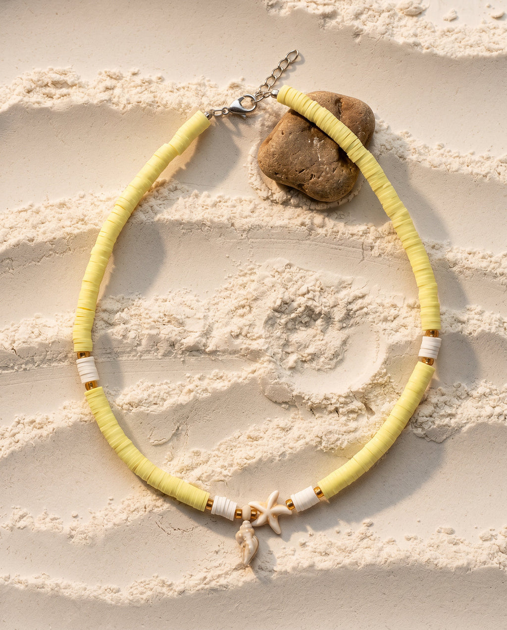 Lemon Coast Shell Necklace