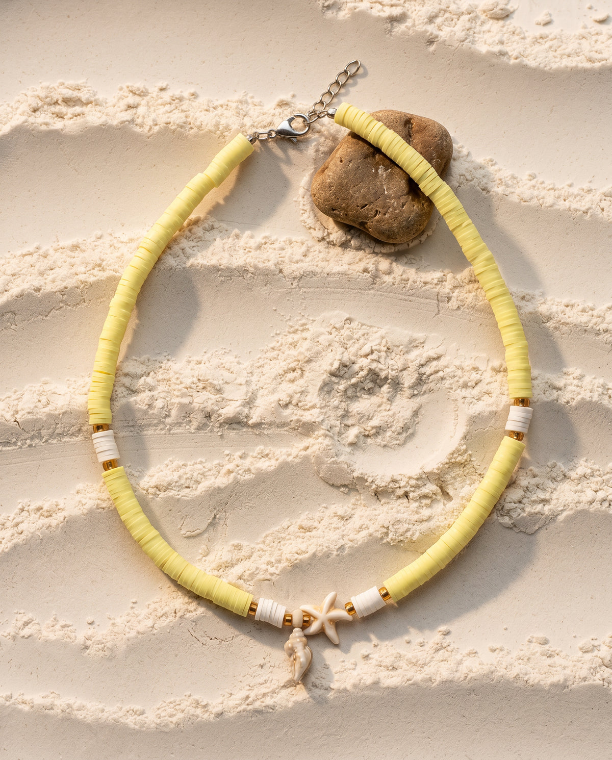Lemon Coast Shell Necklace