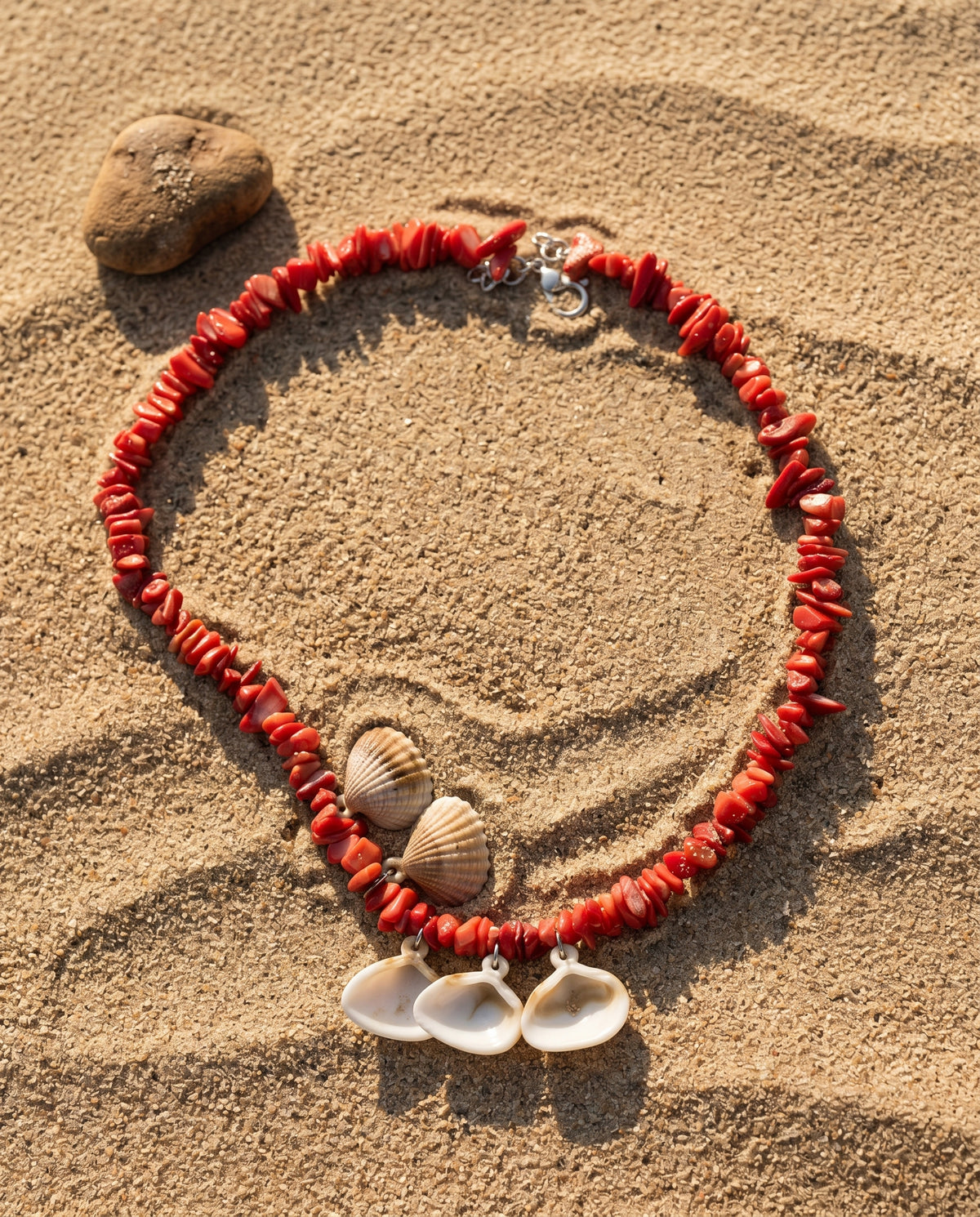 Scarlet Cove Shell Necklace