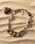 Earth Shell Charm Necklace