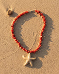 Scarlet Reef Starfish Necklace