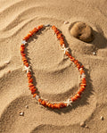 Sunset Coral Starfish Necklace