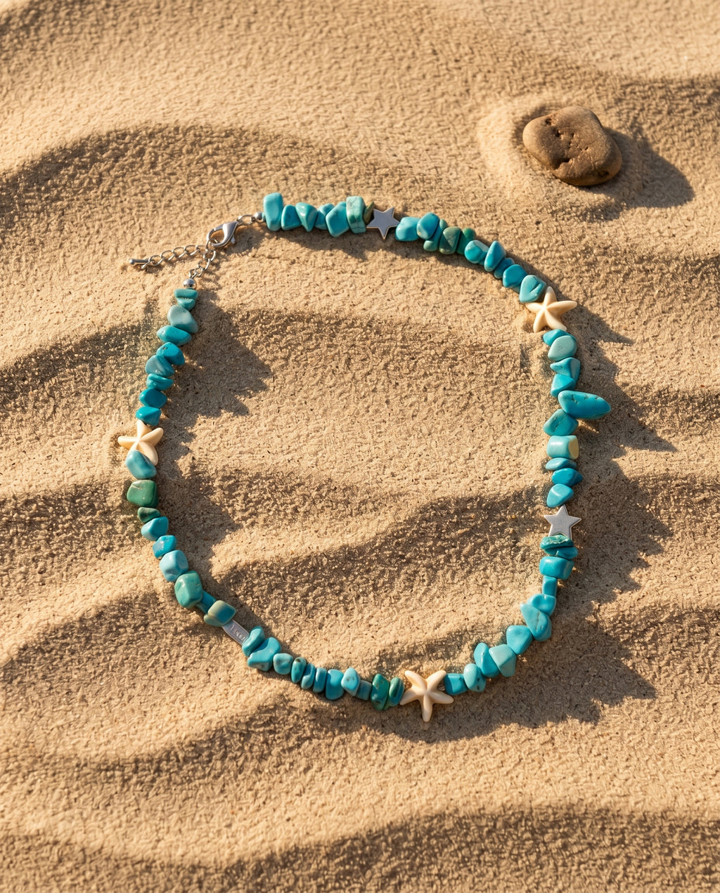 Turquoise Star Drift Necklace