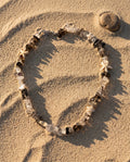 Smoky Quartz & Starfish Bead Necklace