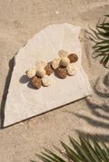 Dune Flower Raffia Earrings