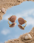 Dusty Rose Shell Ring