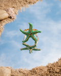 Jade Wave Starfish Ring