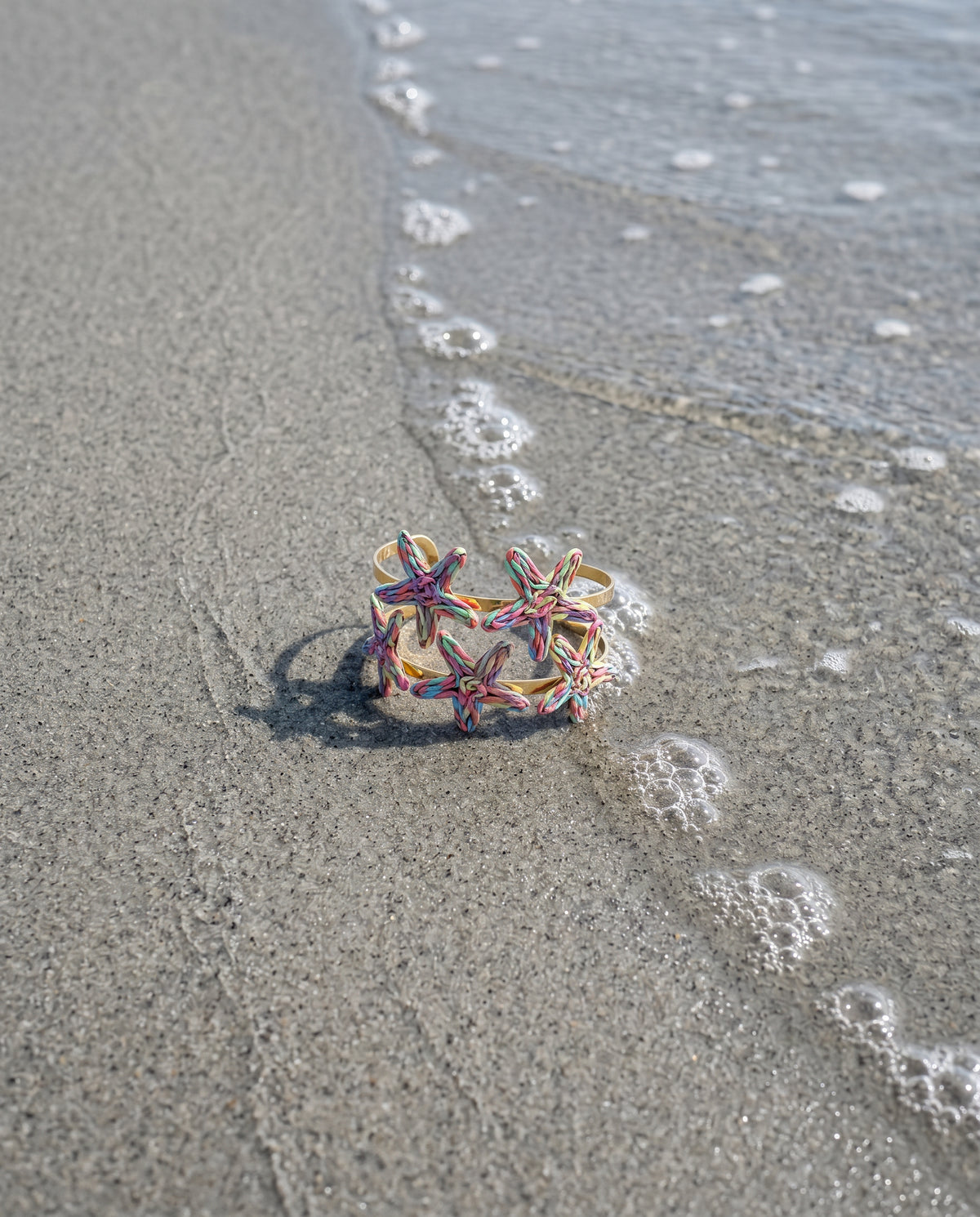 Pastel Shoreline Starfish Bangle