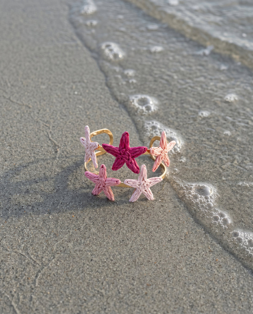 Rose Tide Starfish Cuff