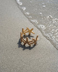 Golden Crown Starfish Bangle