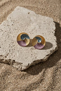 Nautilus Shell Studs — Lilac Tide