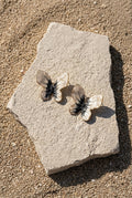 Ivory Wing Butterfly Studs