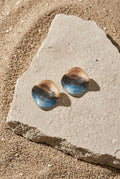 Driftwood Tide Swirl Studs