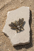 Iridescent Pavé Bee Brooch